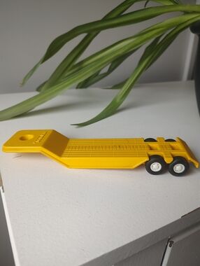 Vintage Made In Canada Yellow Tonka Flatbed Trailer Toy 811706 D 5